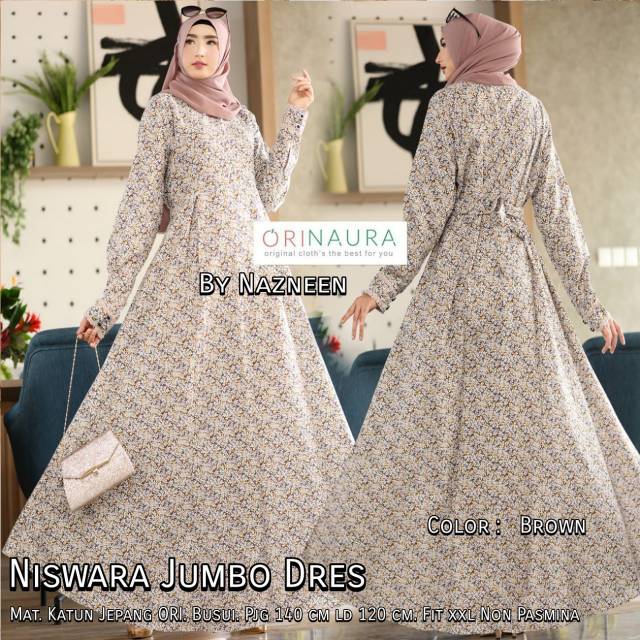 NIZWARA JUMBO DRESS/ Ori Naura