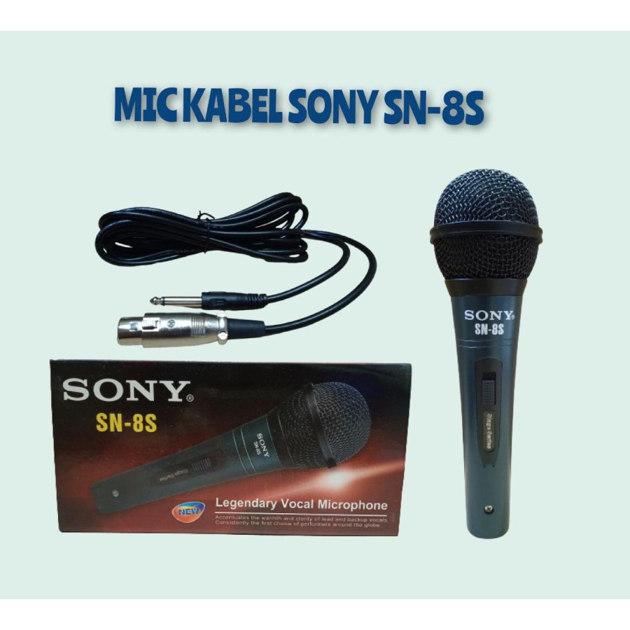 MIC KABEL SONY SN 8S MIC HANDHELD SONY SN-8S