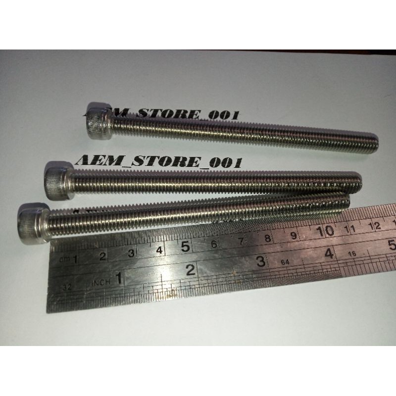 baut L M8 X 110 (11cm) stainless 304 THE A2-70