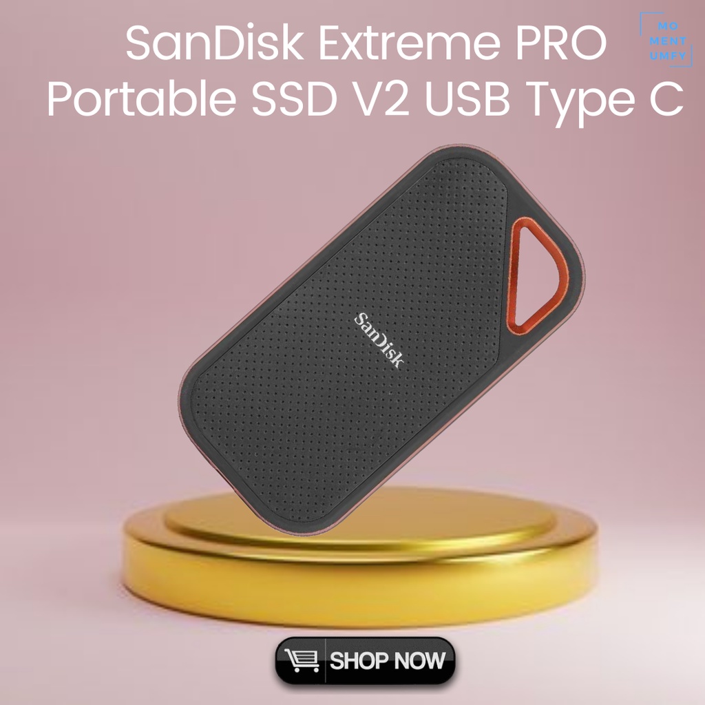 SanDisk Extreme PRO Portable SSD SATA Penyimpanan Storage Memory Memori Internal Eksternal External 