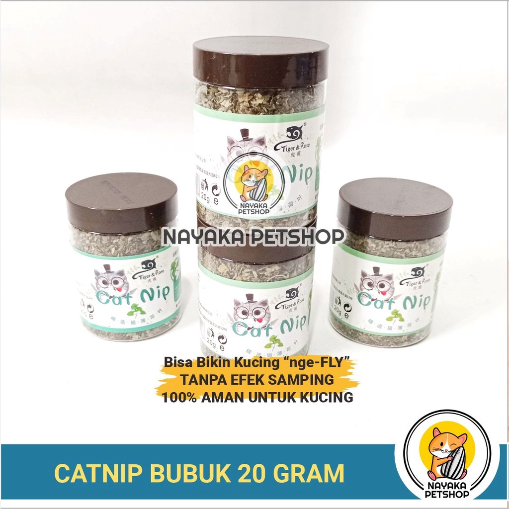 Catnip Serbuk Bubuk Cat Nip Kucing Kitten Catmint Powder