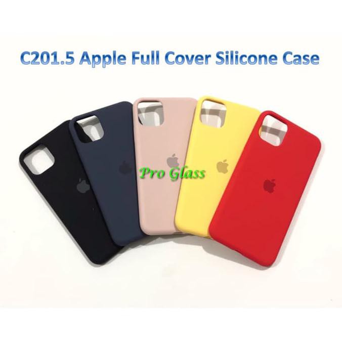 C201.5 IPHONE 11 PRO MAX FULL APPLE SILICON LEATHER CASE SILICONE