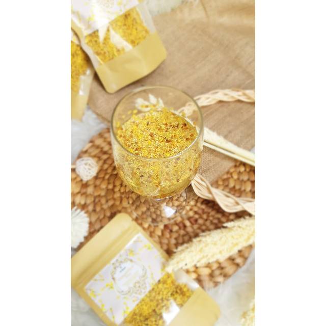 

OSMANTHUS TEA - [PREMIUM] - TEH BUNGA OSMANTHUS (50gr)