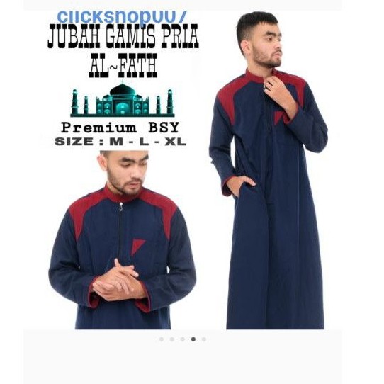 Jubah Gamis Pria AL Fath