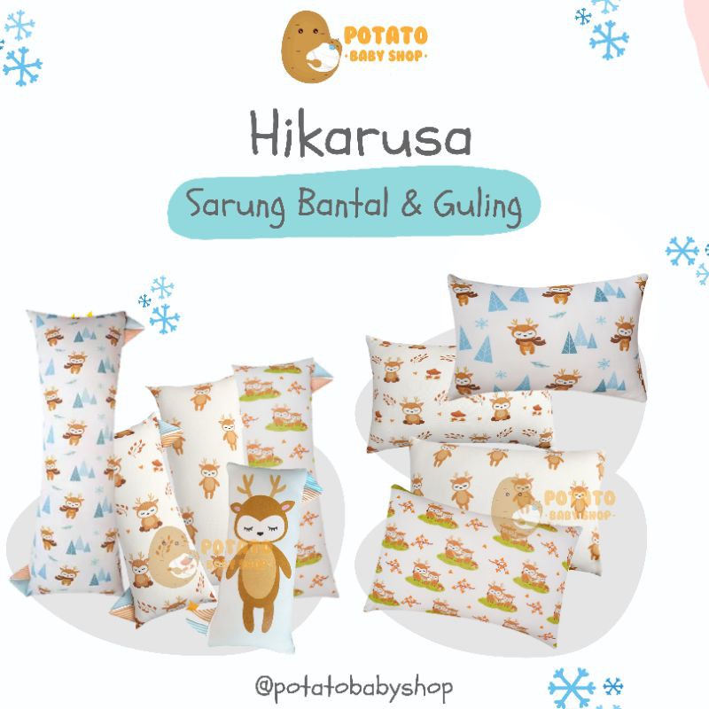 Hikaru Case - Sarung Bantal Guling Hikarusa SMLXL