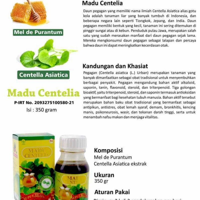 

Madu Centelia - Meningkatkan Daya Ingat