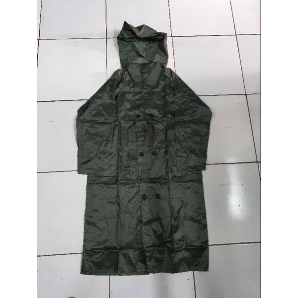 Rain coat Hijau |Jas hujan biway |Jubah jas hujan biway |Jas hujan Jubah | jas hujan