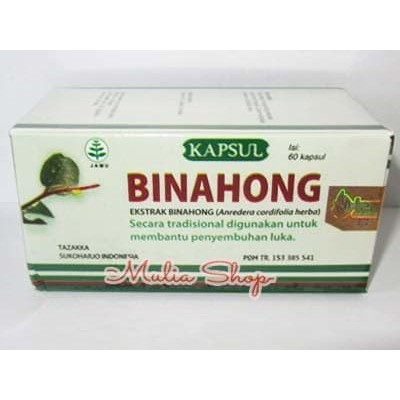 Kapsul Ekstrak Binahong / Benahong Tazakka PROMO