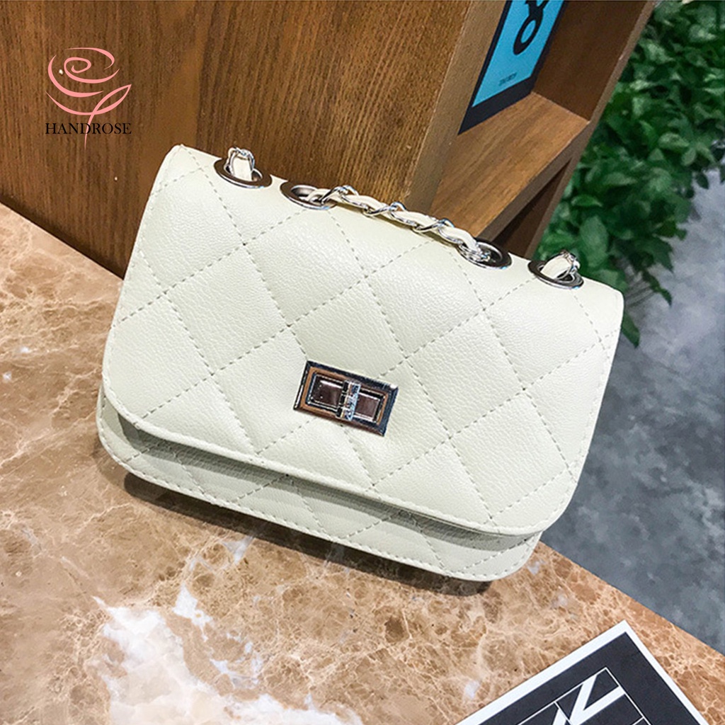 Handrose - Tas Wanita Terbaru / Tas Wanita Selempang / Tas Bahu Wanita / Tas Slempang Rantai / Slig Bag Terbaru Korean Style HR 050