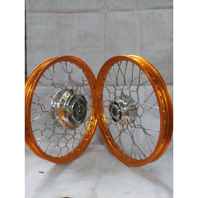 paketan Velg jari jari kepang ninja r/rr