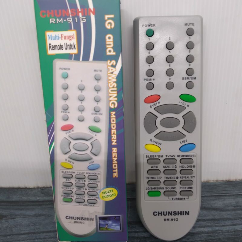 REMOTE TV TABUNG SLIM FLAT LG