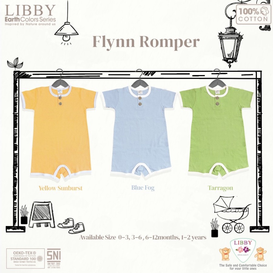 LIBBY EARTH New Colour Flynn Romper