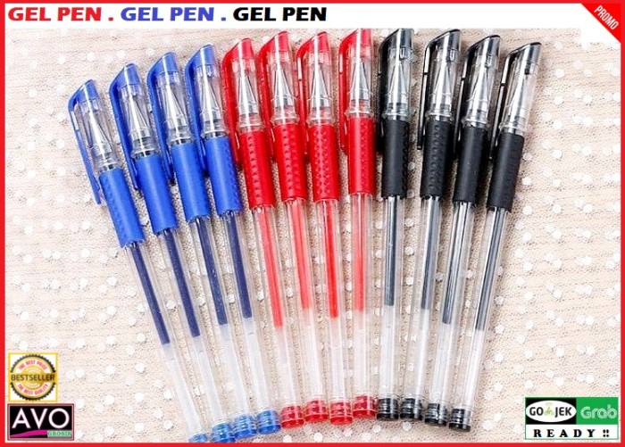 

PULPEN PEN BALLPOINT GEL CLEAR IMPORT QUALITY HARGA TERJANGKAU