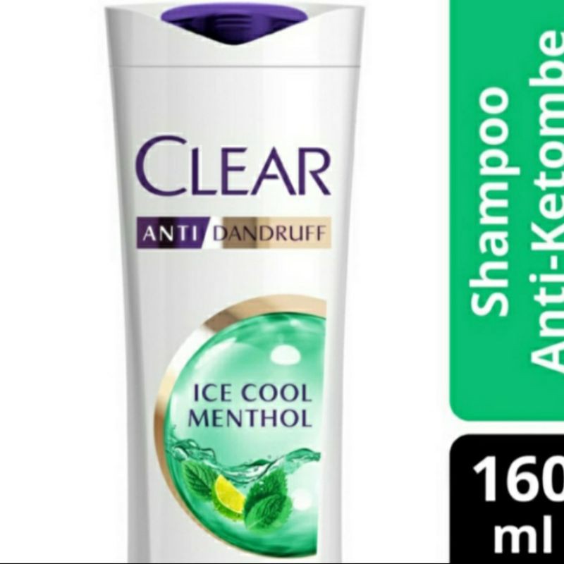 clear shampoo ice cool menthol 170ml