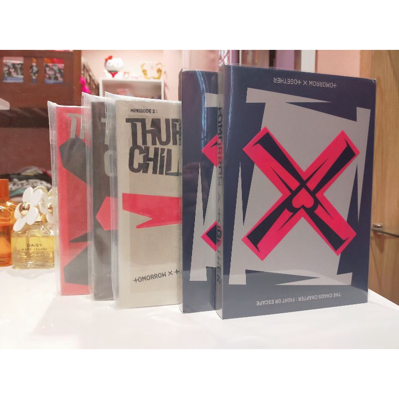 TXT Album only fight or escape and Thursday's child Unsealed Murah dapat semua kecuali pc