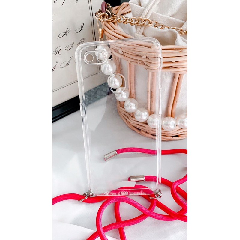 

CASE TALI LANYARD INFINIX BENING CLEAR TRANSPARAN