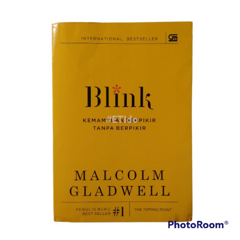 [Bekas] Blink Kemampuan Berpikir Tanpa Berpikir - Malcolm Gladwell