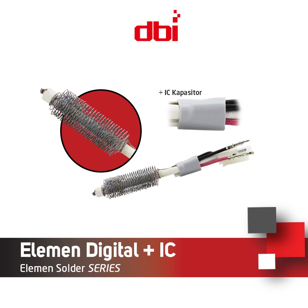 Spare Part Elemen Blower - Solder Uap Digital IC KAPASITOR 850,857,950 CELLKIT