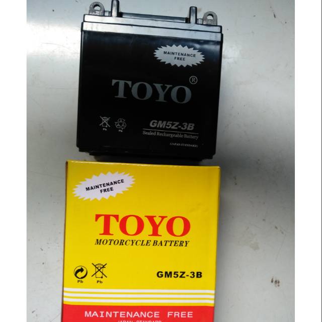 Aki kering Toyo gm5z.mf for all matic old.grand.supra dll