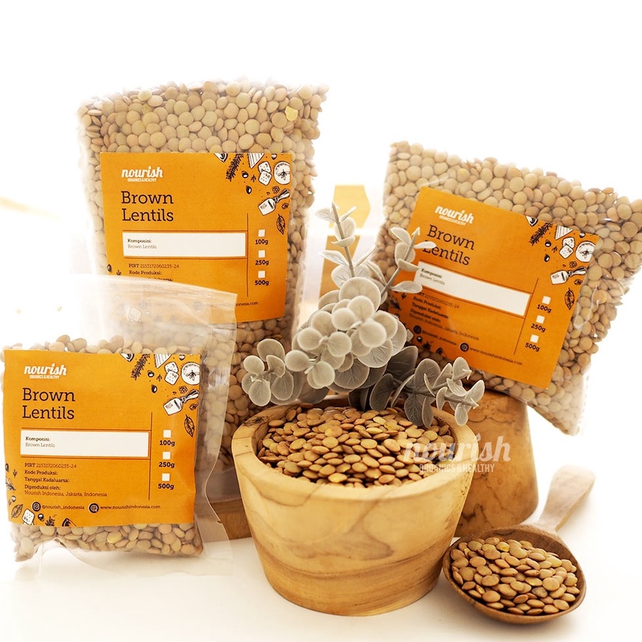 Brown Lentils 1KG