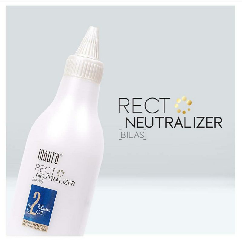 INAURA STEP 2 RECTO Neutralizer 500ML Straightening System / Obat Rebonding