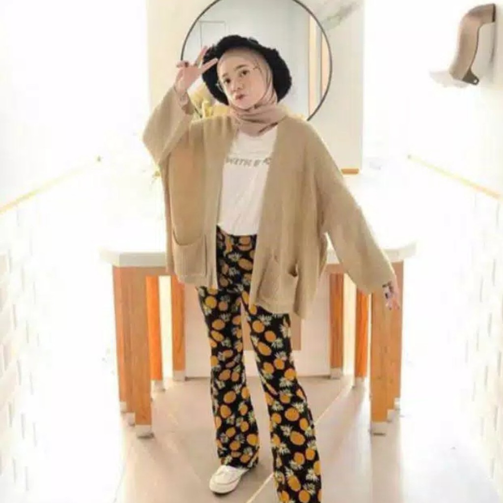 Cardigan / LOOCY / Oversize Cardy / Atasan Cardy Rajut / Outwear / Kardigan Wanita-1