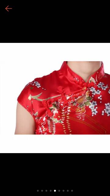 Baju cheongsam imlek cewek