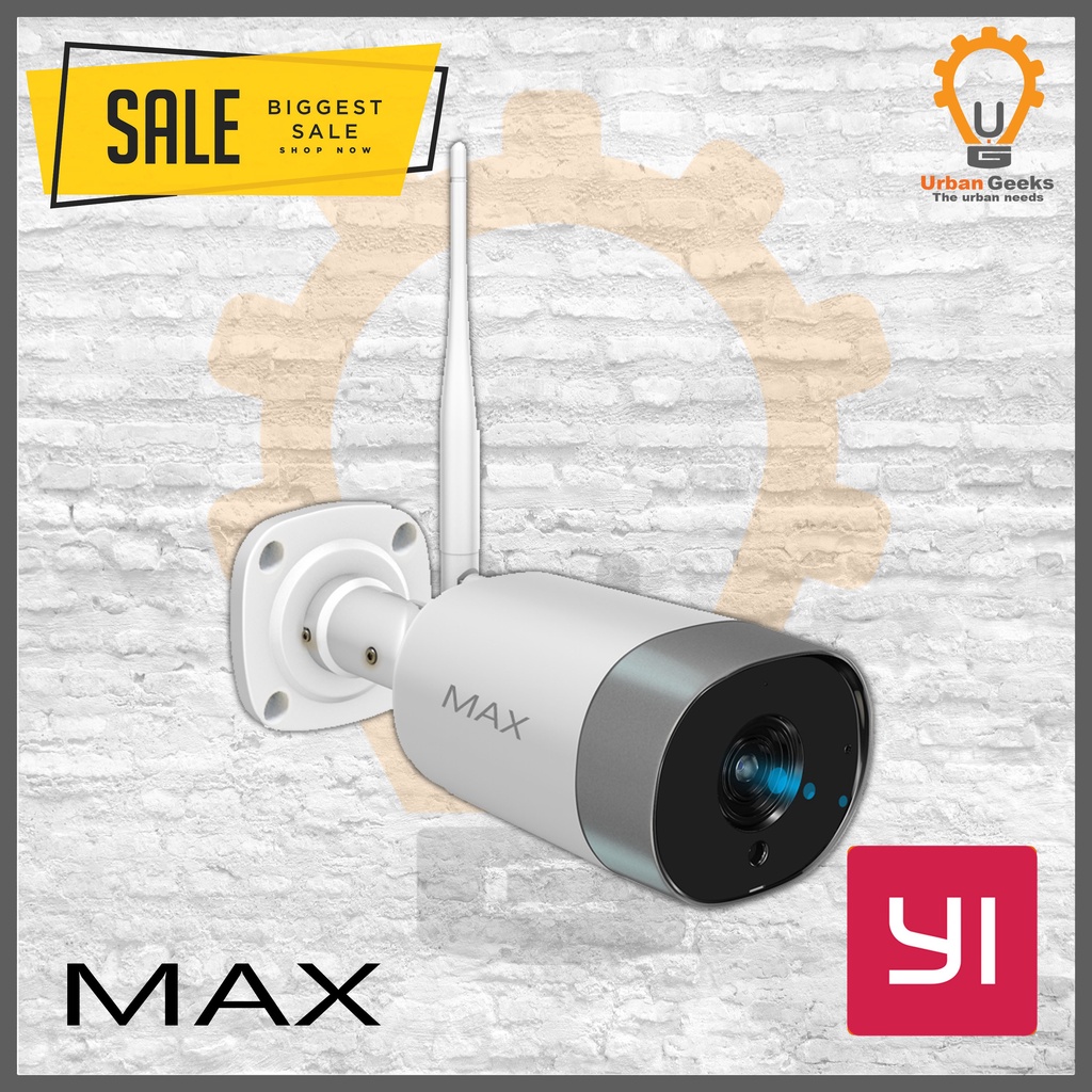 Xiaomi CCTV Outdoor Yi IoT MAX 1080P IP Camera International Original