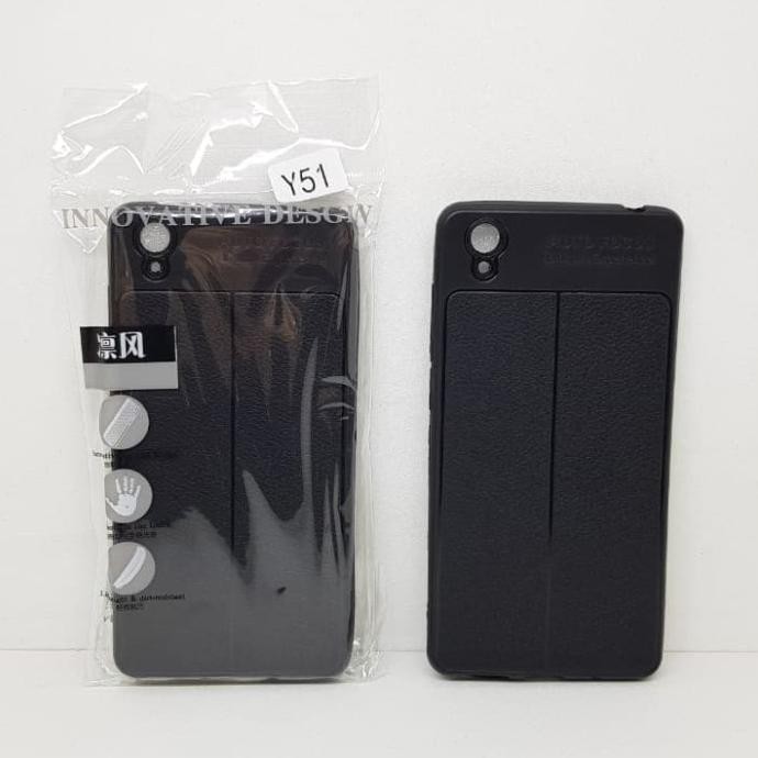 Auto Focus Vivo Y51 5.0" Leather Soft Case Vivo Y51L Agh-1712