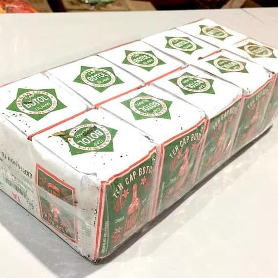 

[[BISA COD]] Teh Cap BOTOL HIJAU Besar 1 pack Isi 10 pcs x 40gr TERUJI Kode 720