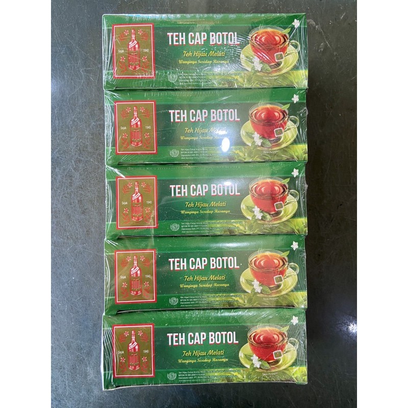 

teh celup CAP BOTOL box / pak