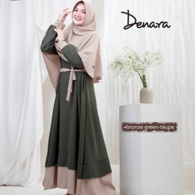 Gamis Denara ORI by Ellin Hijab/ gamis Ory/fashion muslim