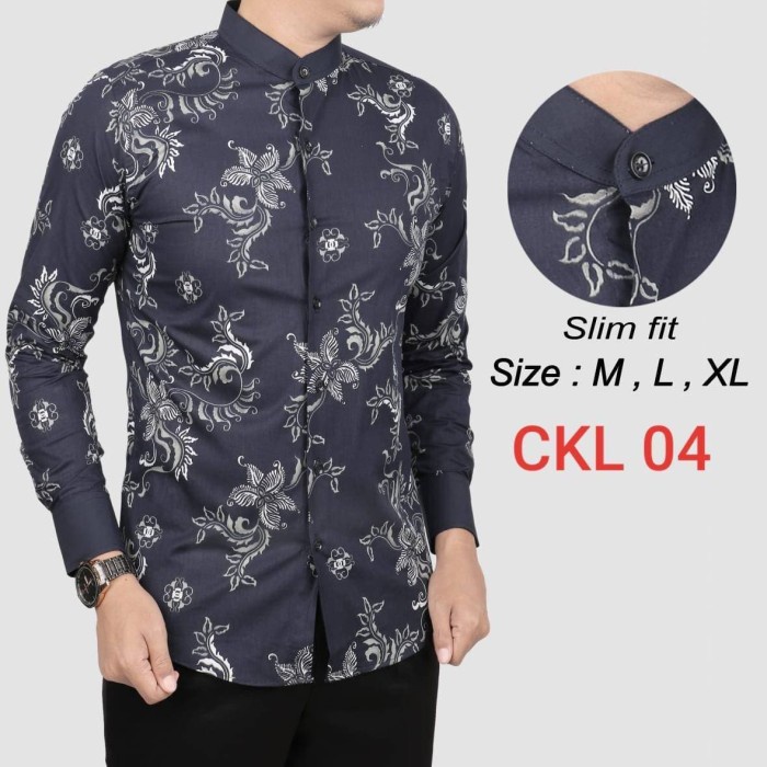 BAJU KOKO PRIA SLIMFIT / BATIK KOKOH PRIA CBL 333