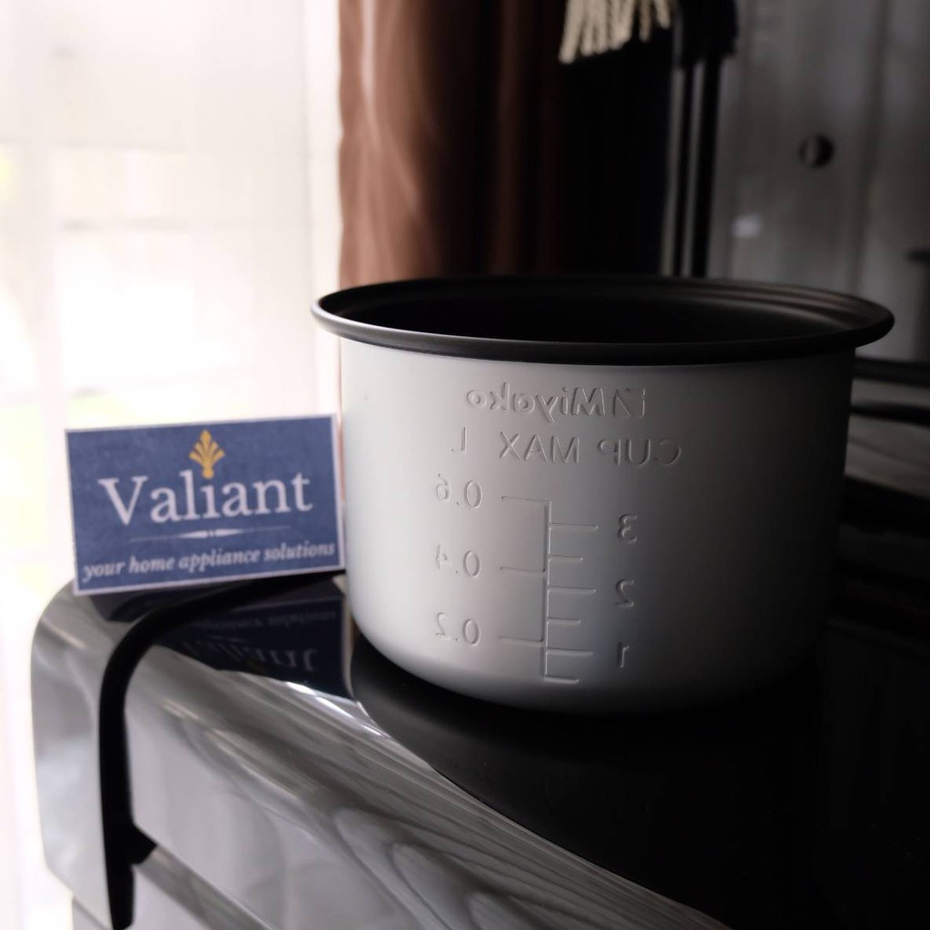 Teplon Anti Lengket Panci Magic Com Miyako 0.6 Liter DIJAMIN ORI Sale Kualitas Terbaik Best Seller A