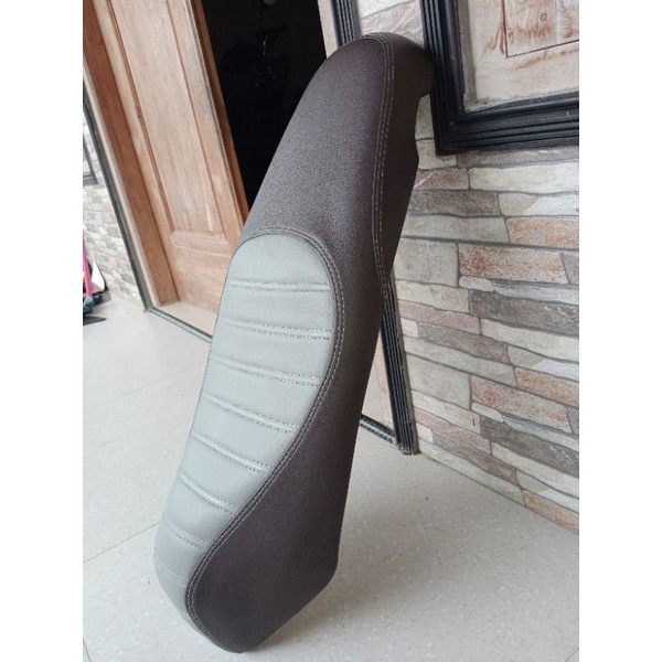 Jok SCOOPY karbu Caferace - Jok Caferace Scoopy karbu - Jok custom Caferacer Scoopy modifikasi