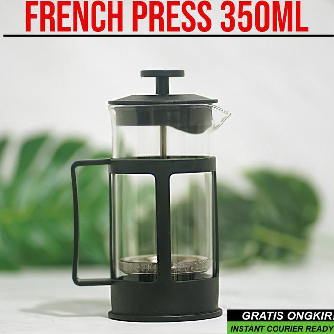 

French Press 350ML - Hitam