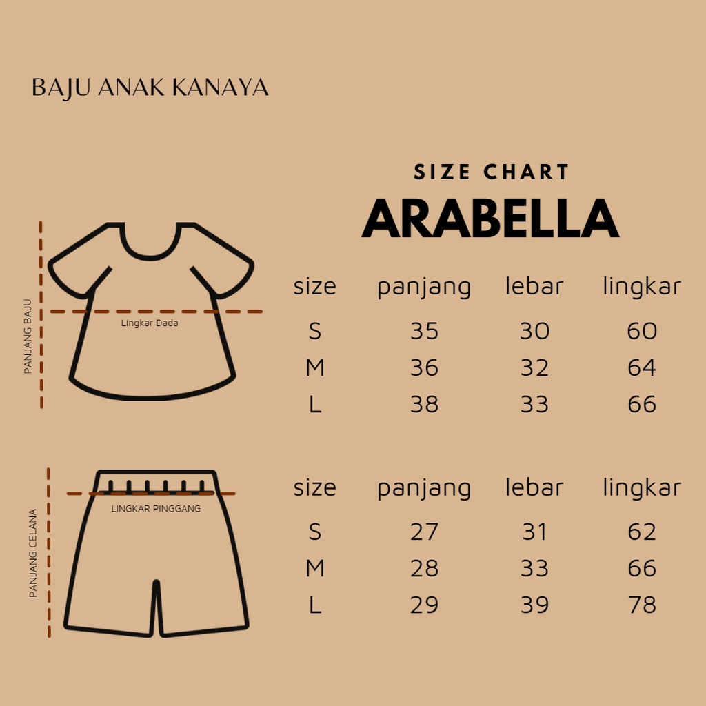 1-4TH SETELAN ANAK PEREMPUAN ARABELLA ONE SET ANAK RAYON FREE HEADBAND by LITTLE KODA