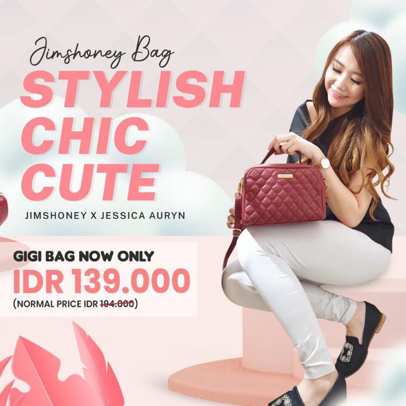 GIGI BAG TAS SELEMPANG ORIGINAL JIMSHONEY