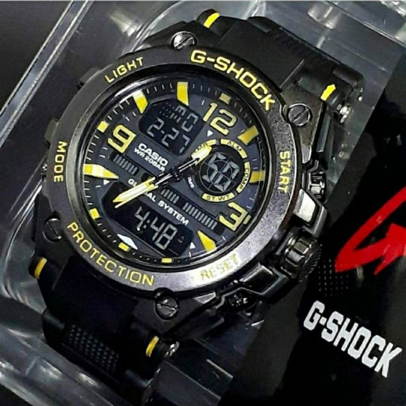 Jam Tangan Gst8600 Jam Tangan_G_Shock_8600 GLS8600 Jam Tangan Rubber Rantai Mika Anti Air