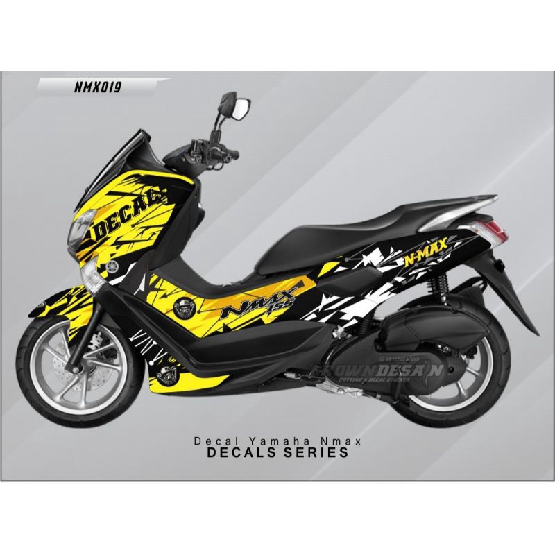 Decal motor nmax old full body Striping nmax 155 full motif variasi Sticker decal nmax old 155