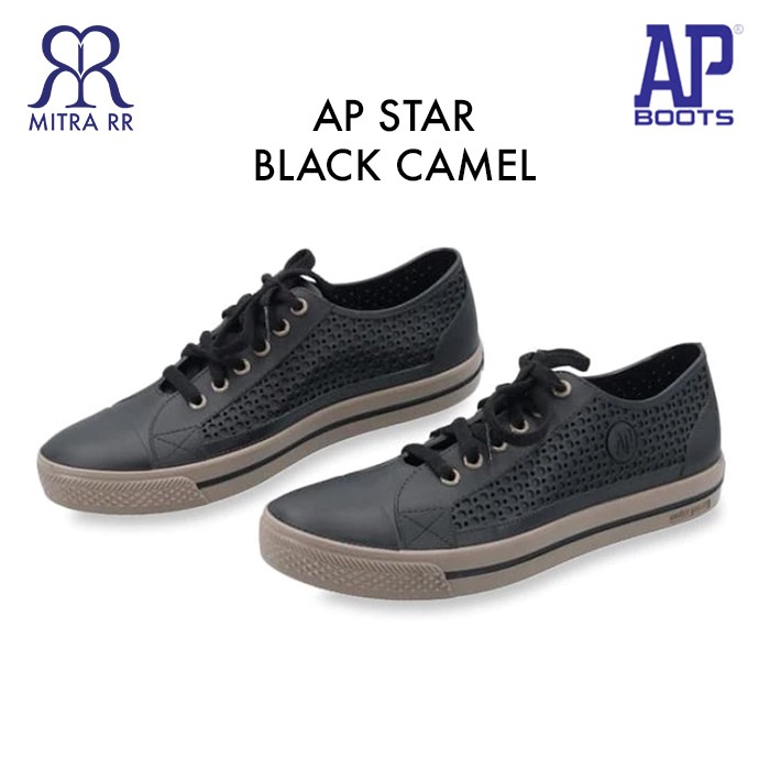 MitraRR Sepatu Kets ApStar AP STAR AP Boots Full Black Hitam Navy White Camel Coklat Black White