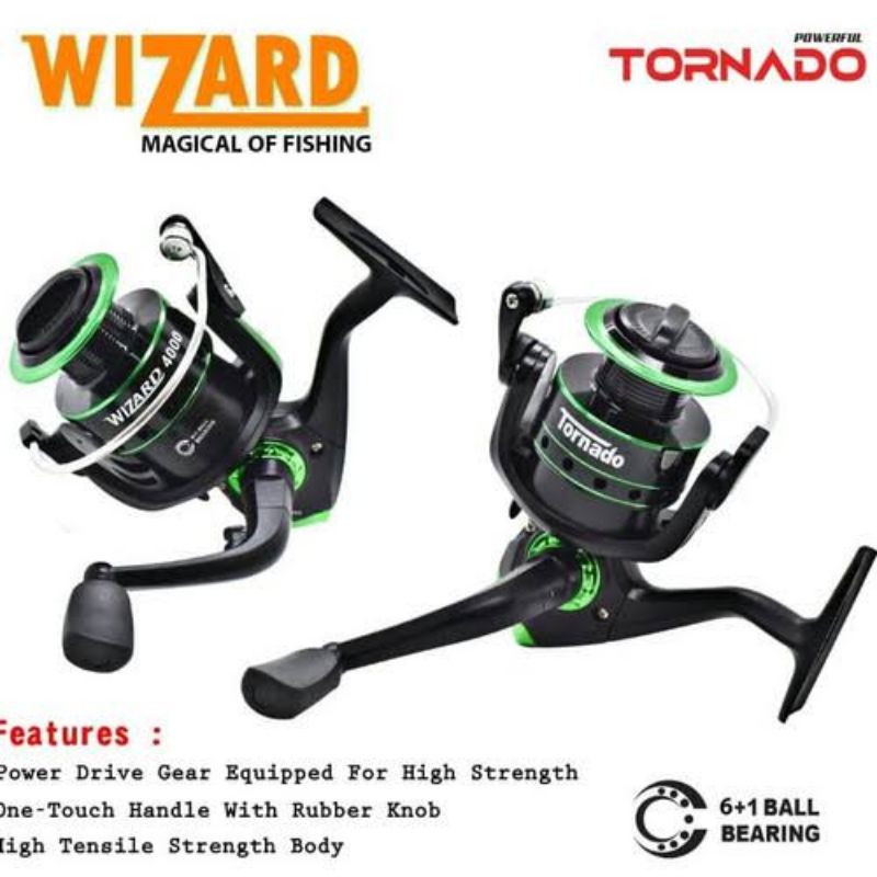 Reel Pancing Tornado Wizard, Reel spinning, Reel Pancing 3000. Reel Pancing 4000, Reel Pancing 6000,
