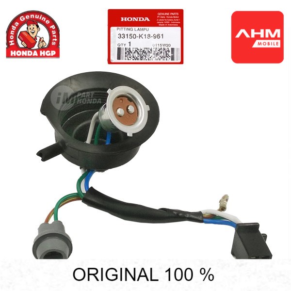 ♦ 33150-K18-961 Socket cop pitting fitting lampu depan CB150 Verza