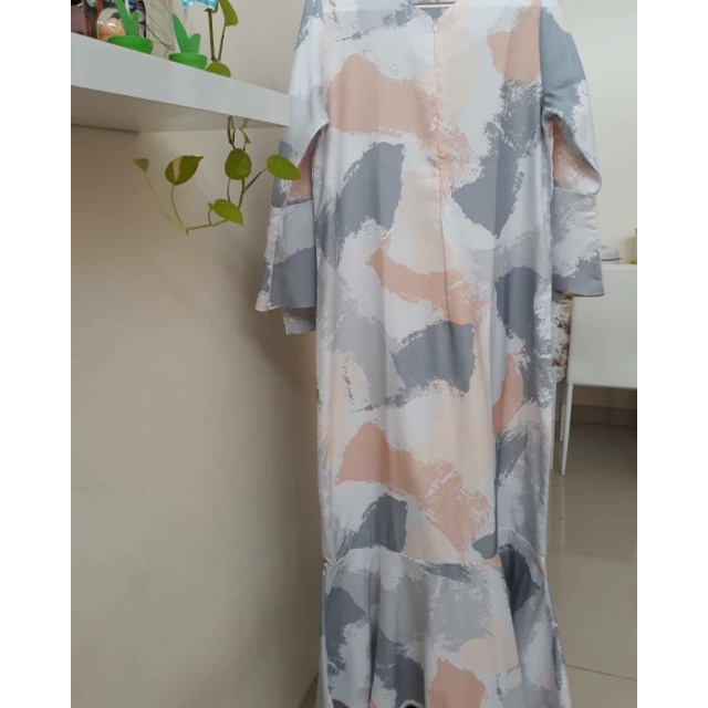 PRELOVED GAMIS CANTIK MOTIF RIA MIRANDA DRESS