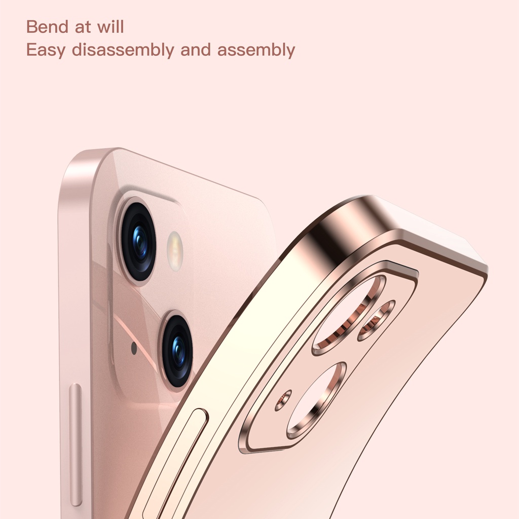 Soft Case Matte Dengan Ring Holder Metal Untuk iPhone 13 12 11 Pro Xs Max Mini SE X XR 7 8 Plus