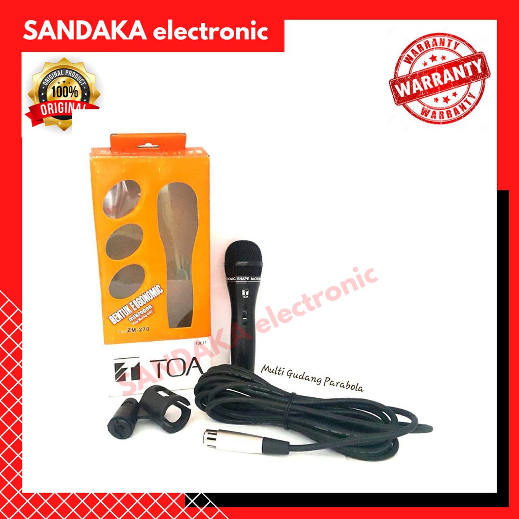 Mic Kabel/Mikrofon Kabel TOA ZM 270 Original