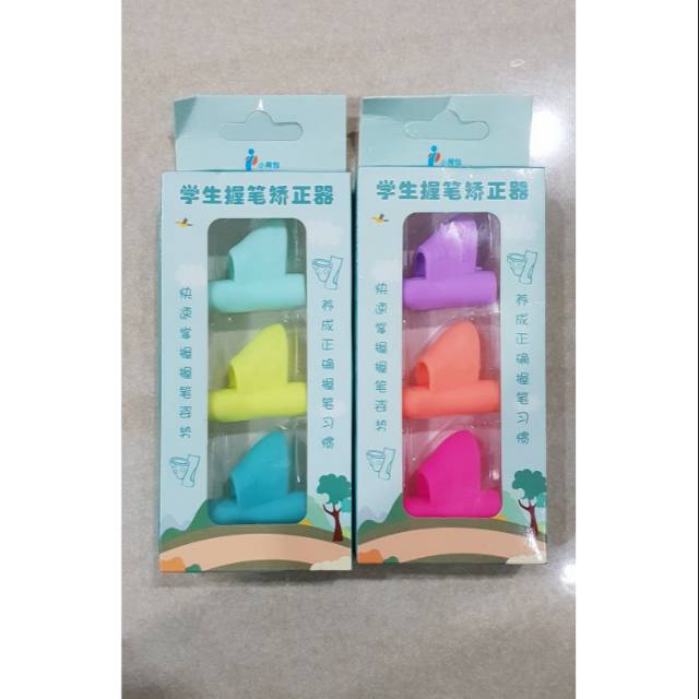 

Pencil Grip Pencil Hold Helper Pencil Alat Bantu Tulis Silicone Grip Murah Meriah Isi 3 Pcs