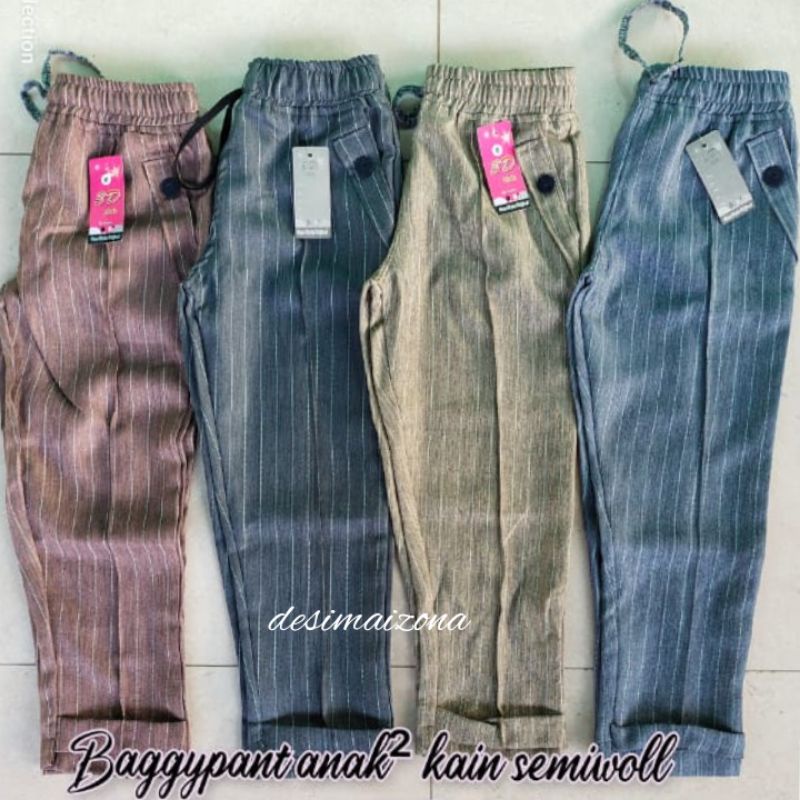 DM PANT SEMIWAL ANAK, SIZE 6-8,PERKiRAAN USIA 6-8 TAHUN,TERGANTUNG POSTUR  ANAK