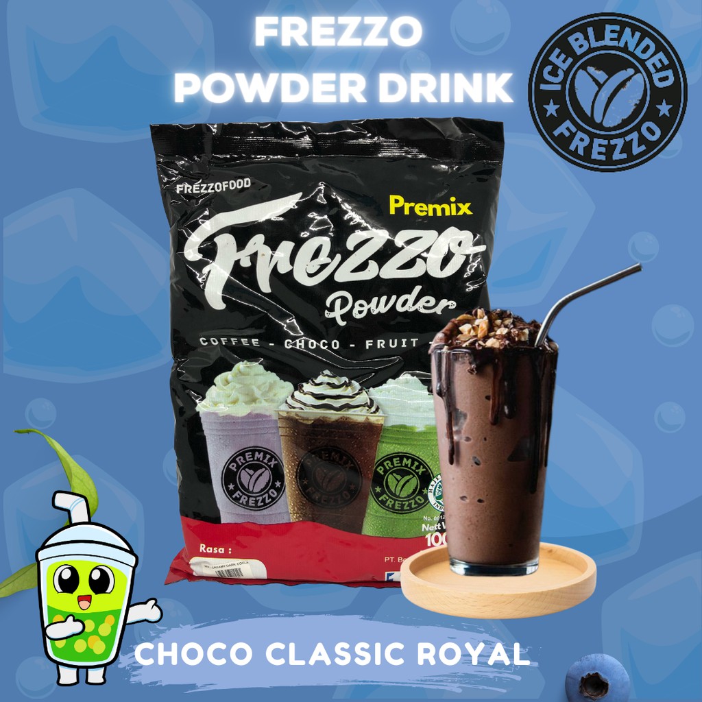 Frezzo Bubuk Minuman Rasa Coklat Klasik Royal / Choco Klasik Royal Powder 1 Kg