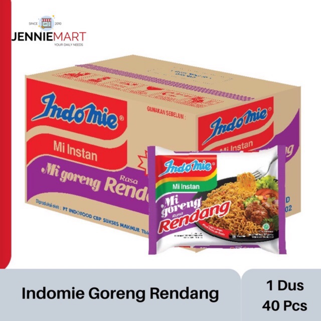 

Indomie Goreng Rendang 1 Dus 40 Pcs